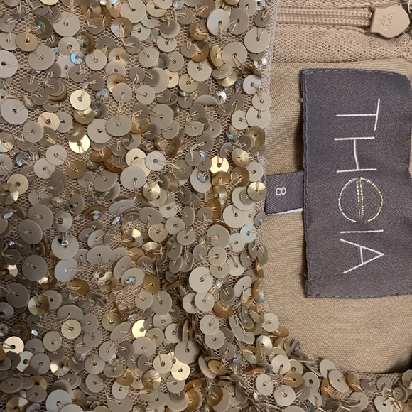 Theia Sequined Gown - Picture 5 of 12